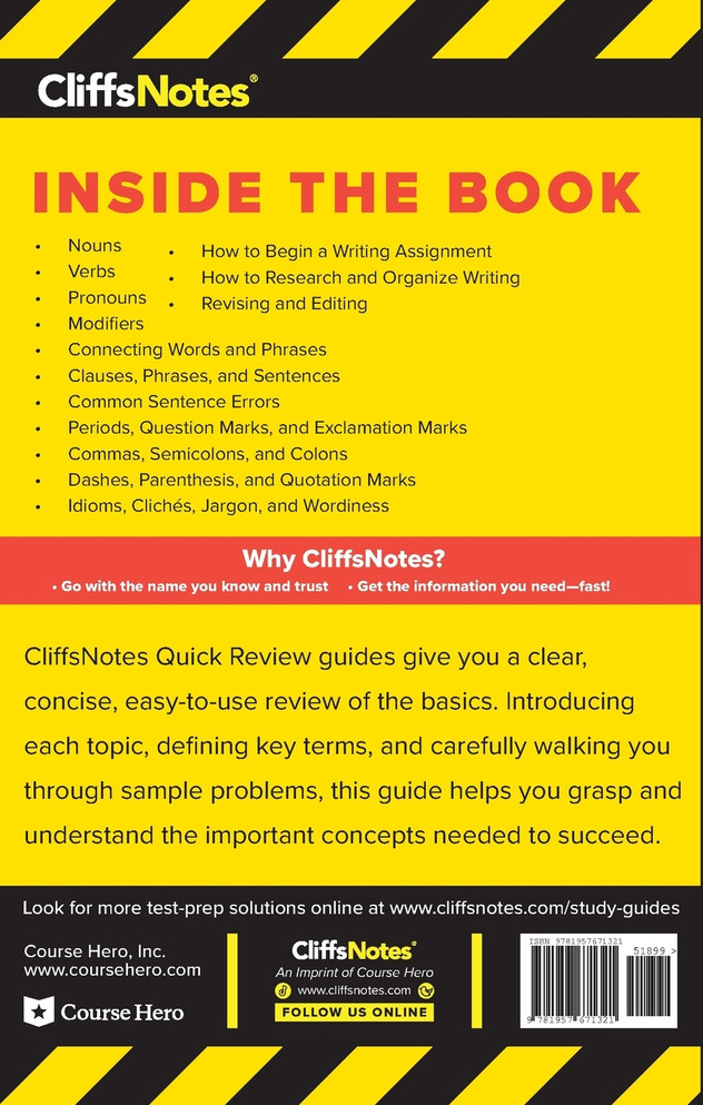 CliffsNotes Writing (Grammar, Usage, and Style)