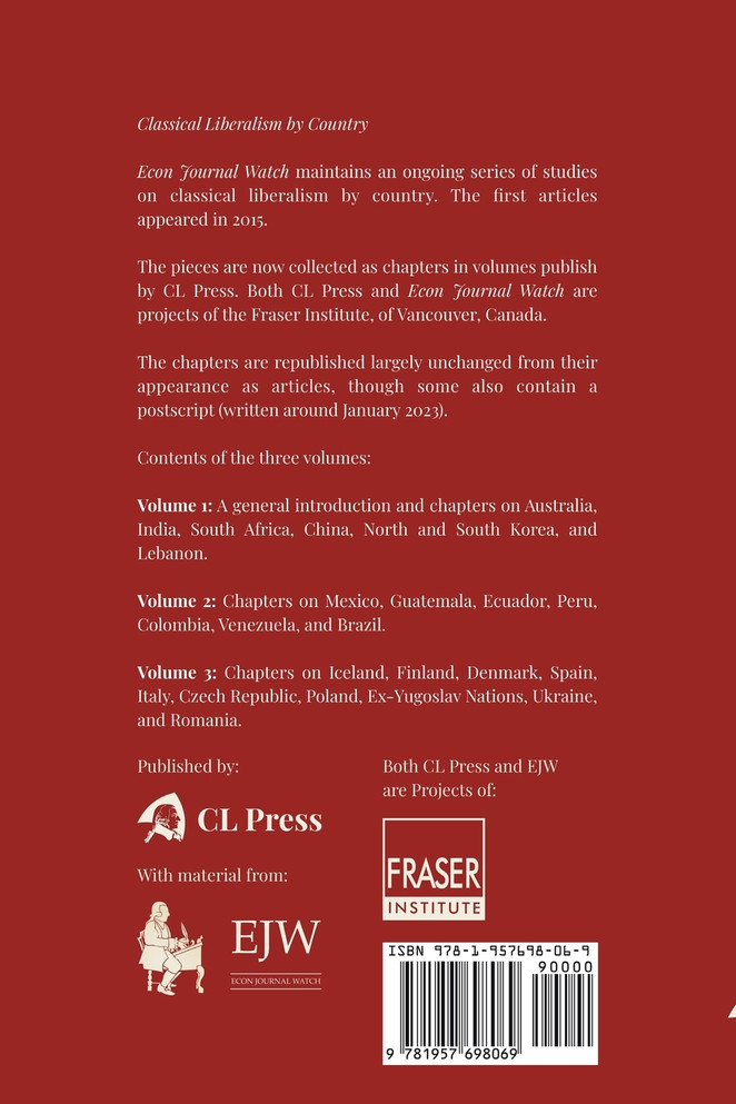 Classical Liberalism by Country, Volume II