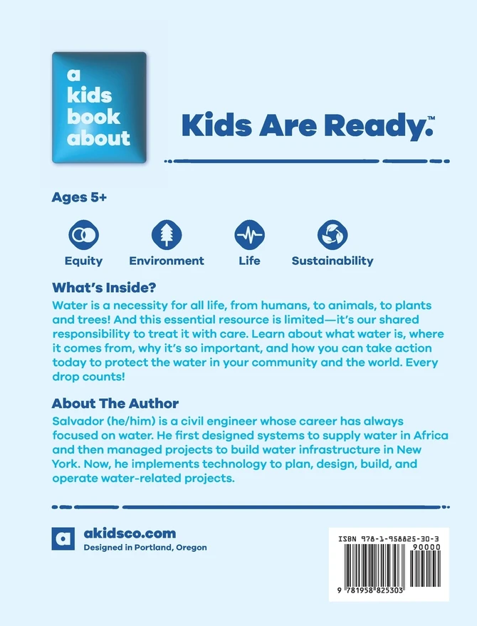 A Kids Book About Water