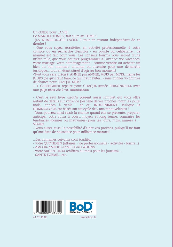 La numérologie facile ! Tome 2