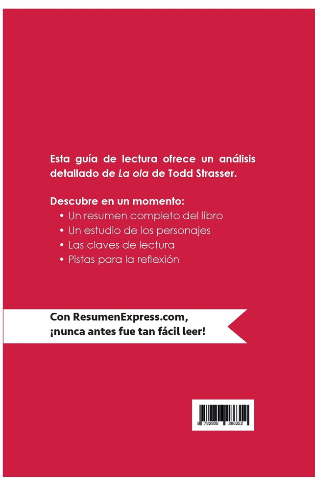 La ola de Todd Strasser (Guía de lectura)