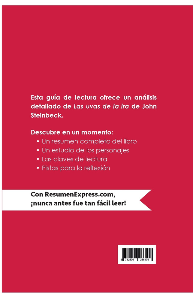 Las uvas de la ira de John Steinbeck (Guía de lectura)