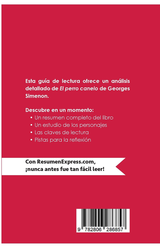 El perro canelo de Georges Simenon (Guía de lectura)