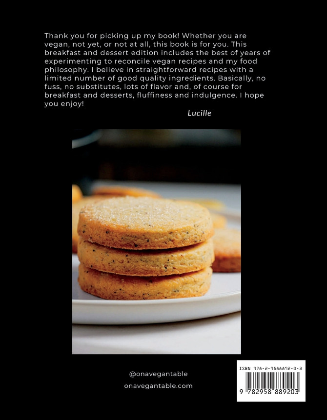 On a Vegan Table - Breakfast and Dessert Edition