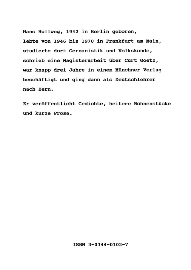 Die nächste Pause kommt bestimmt