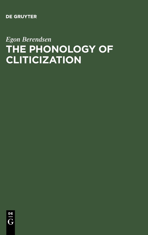 The Phonology of Cliticization