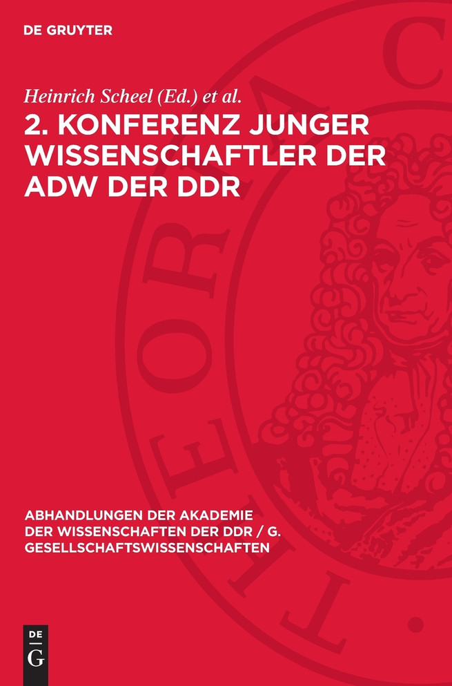 2. Konferenz junger Wissenschaftler der AdW der DDR