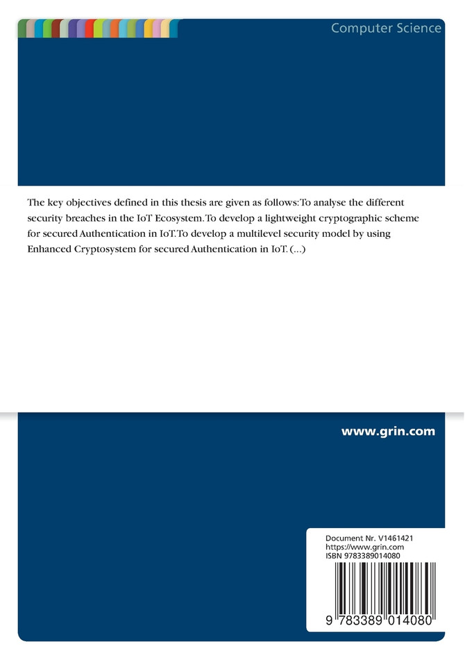 Secured Authentication System for Internet of Things