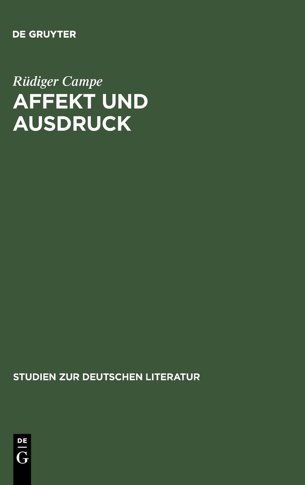 Affekt und Ausdruck