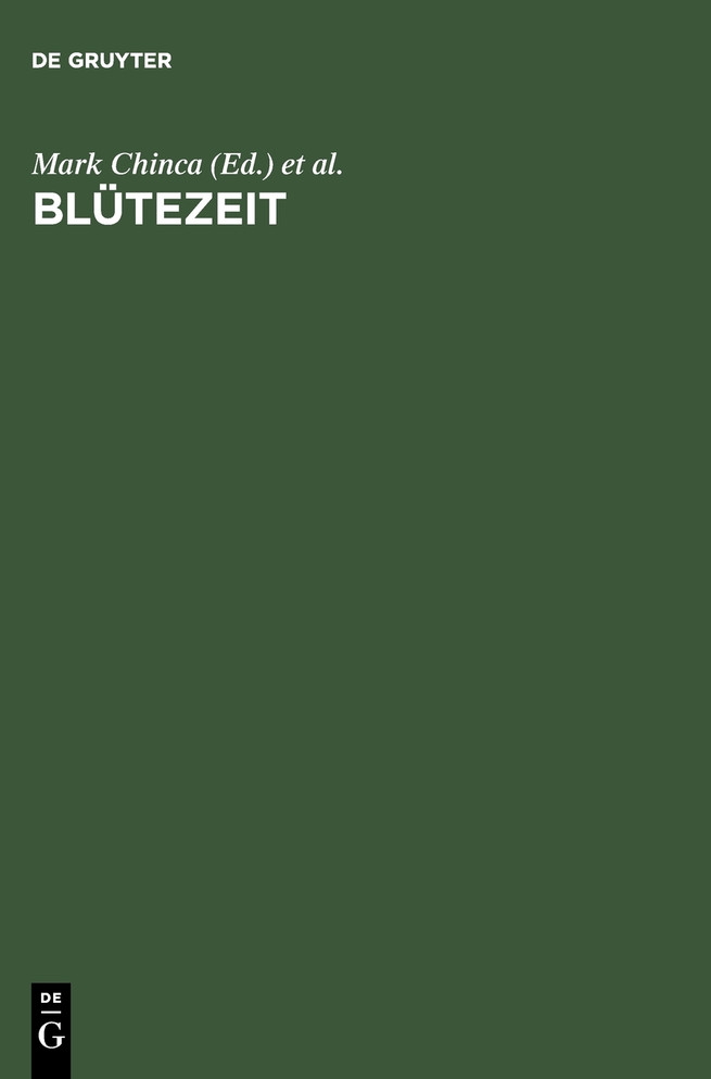 Blütezeit