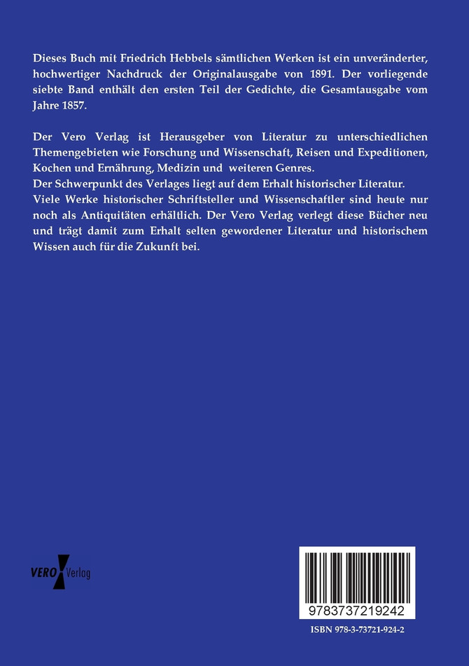 Friedrich Hebbels sämtliche Werke