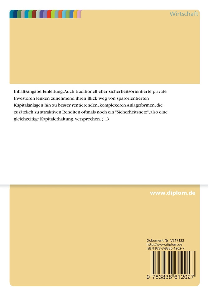 Finanzinnovationen und Finanzderivate