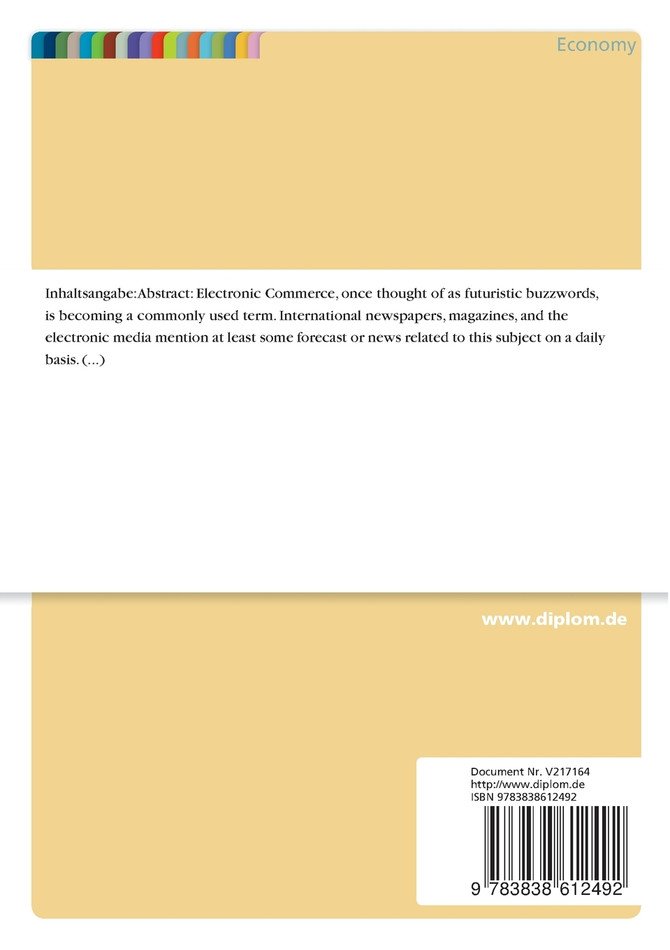 Marketing on the Internet and the implications of new technologies