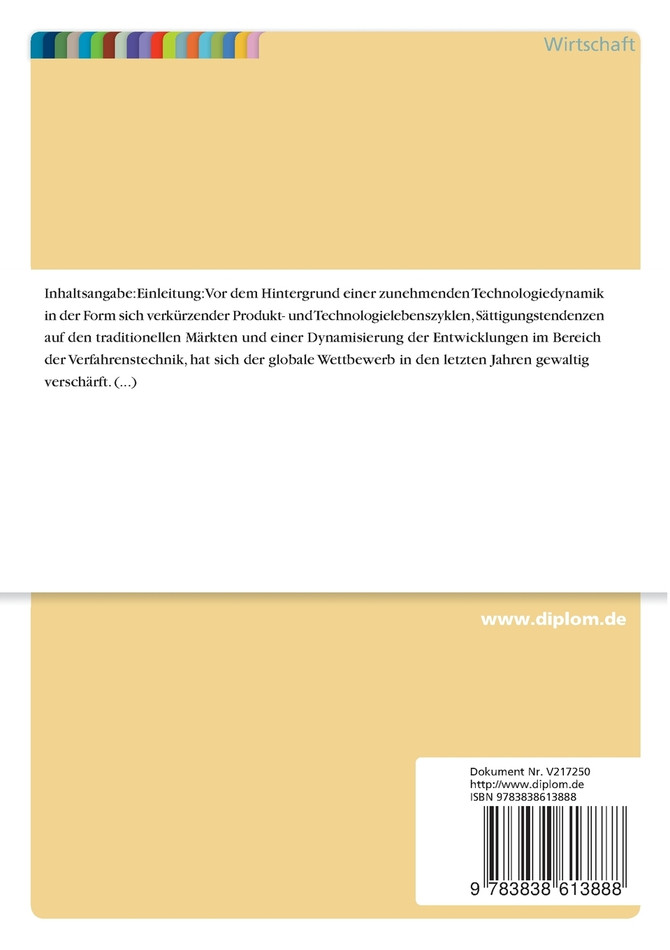 Innovationsmanagement als Herausforderung für mittelständische Unternehmen