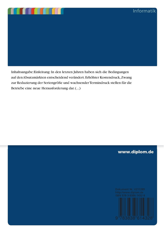 Optimierung der Lohndatenerfassung im Bereich der Fertigung