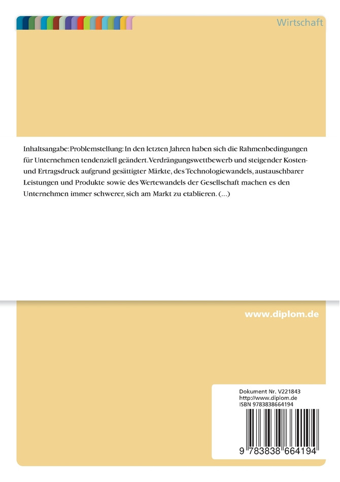 Ziele, Ansätze und Probleme von Kundenkarten und Kundenclubs als Instrumente der Kundenbindung