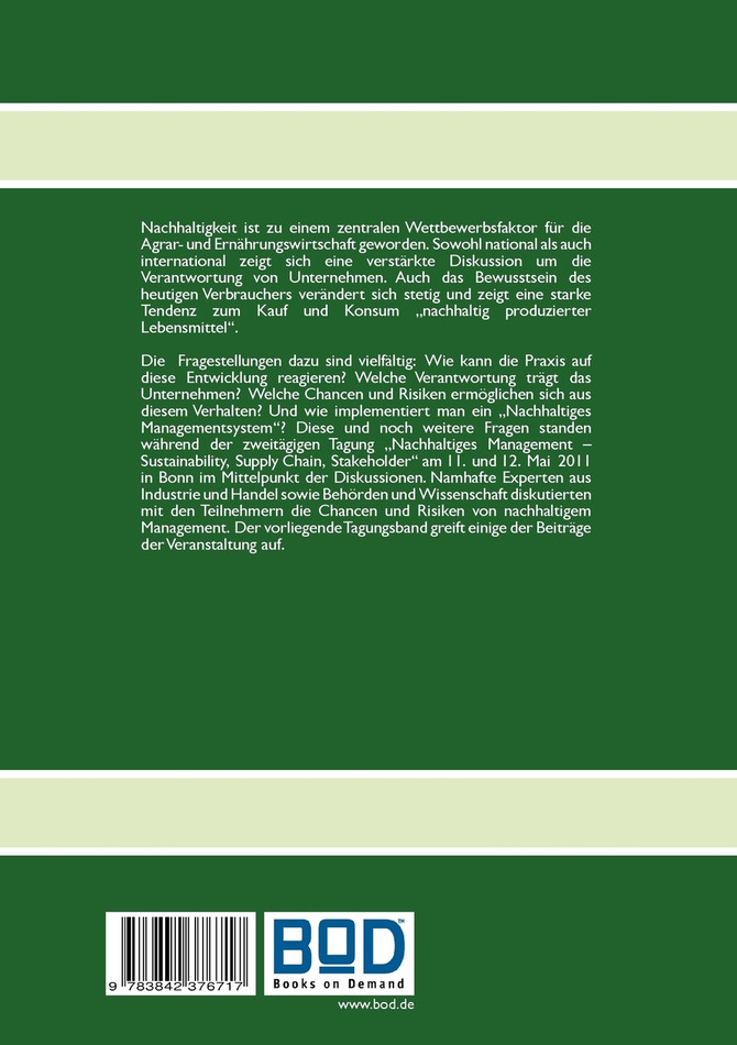 Nachhaltiges Management