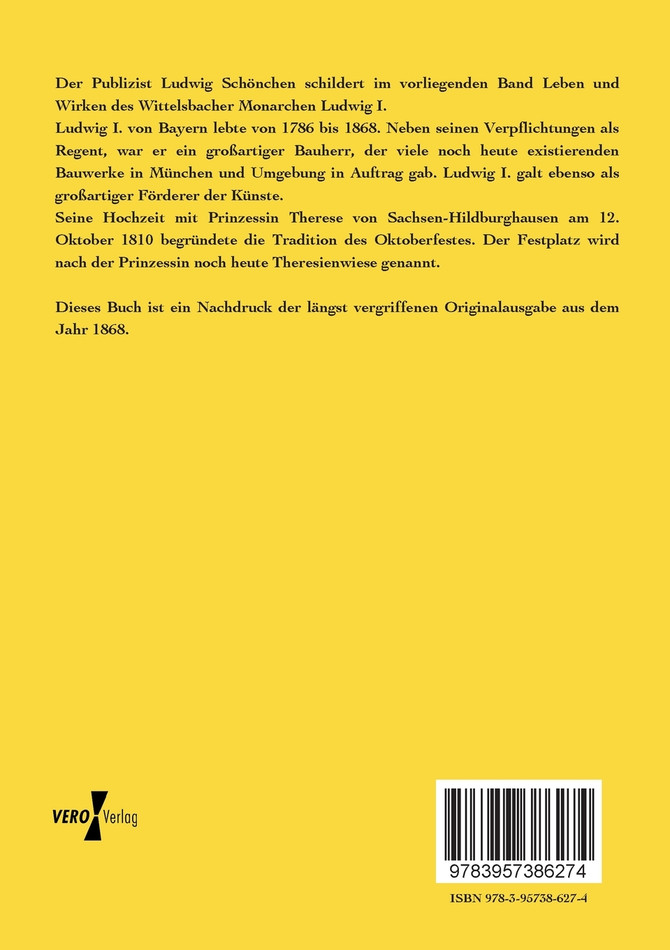 König Ludwig I. von Bayern