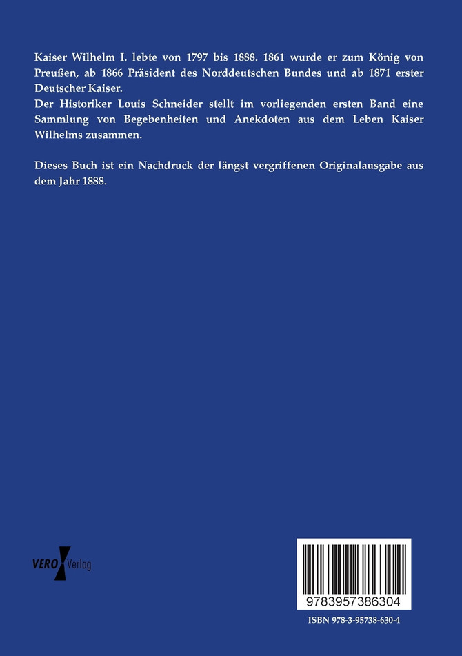 Aus dem Leben Kaiser Wilhelms