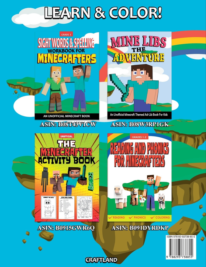 Alphabet Handwriting Workbook For Minecrafters