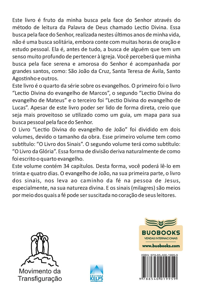 Lectio Divina do Evangelho de João I