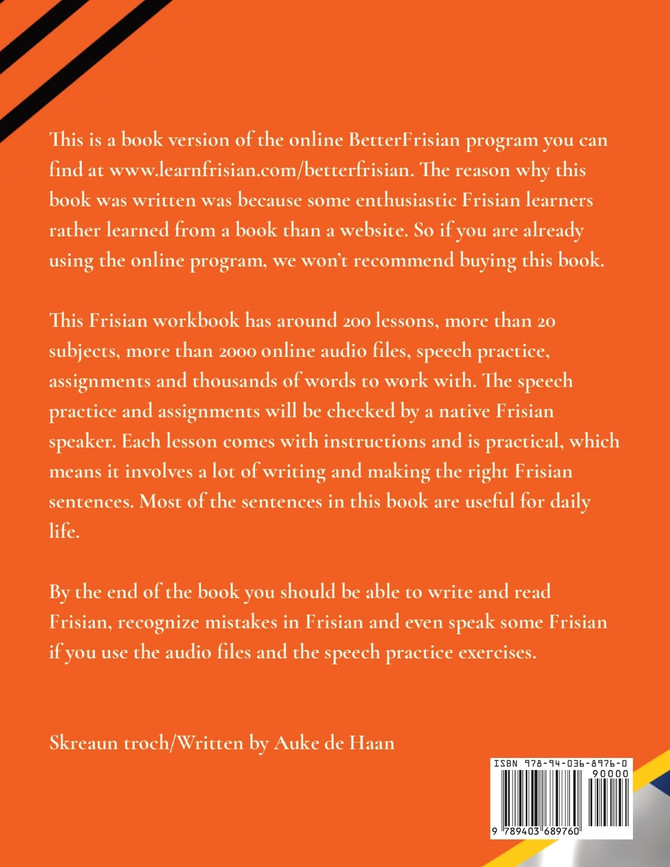 Better Frisian Workbook | Better Frysk Wurkboek | The Frisian Language