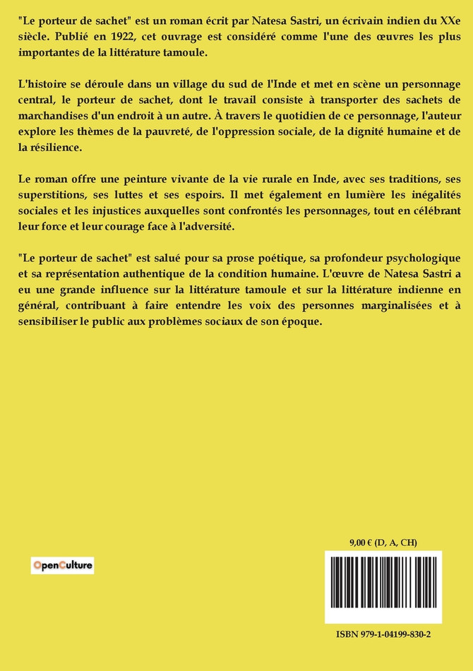 Le porteur de sachet