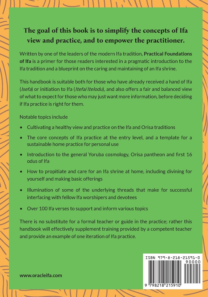 Practical Foundations of Ifa