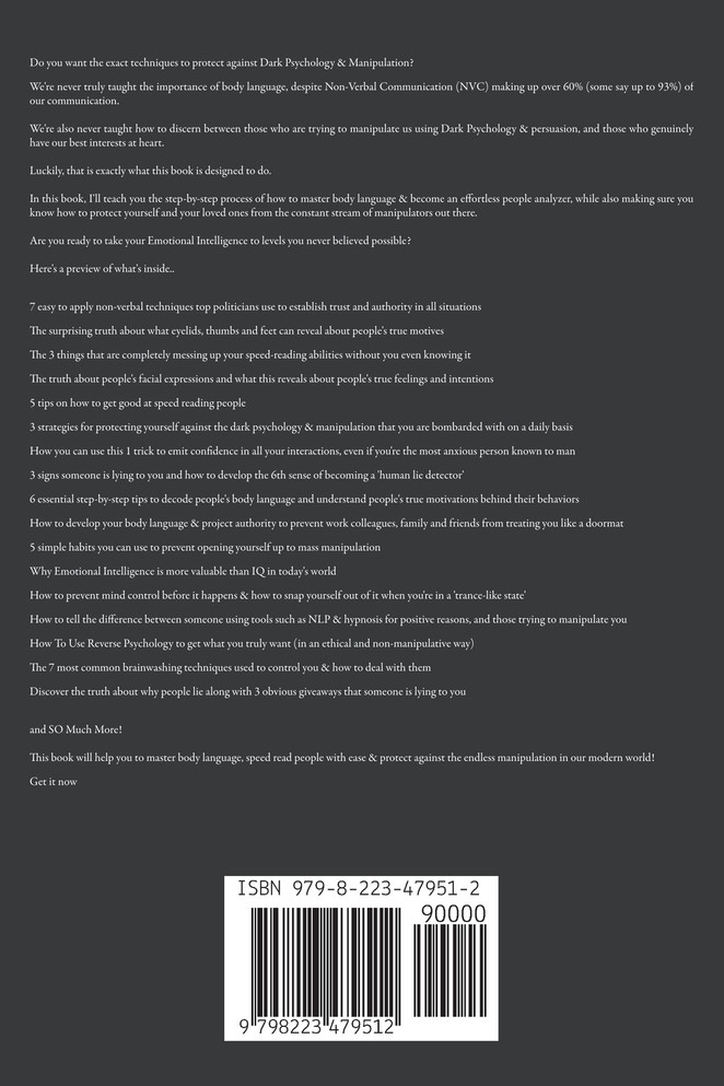 How To Analyze People, Dark Psychology & Manipulation Protection + Body Language Mastery