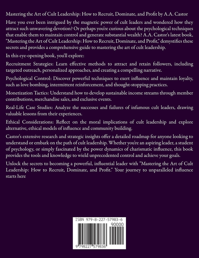 Mastering the Art of Cult Leadership