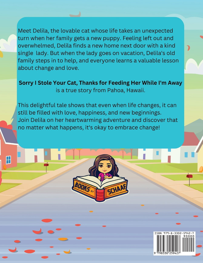 Sorry I Stole Your Cat