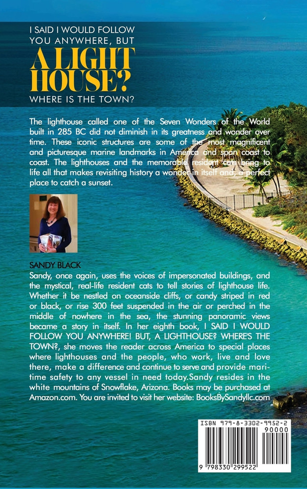 I SAID I WOULD FOLLOW YOU ANYWHERE, BUT A LIGHTHOUSE? WHERE'S THE TOWN?