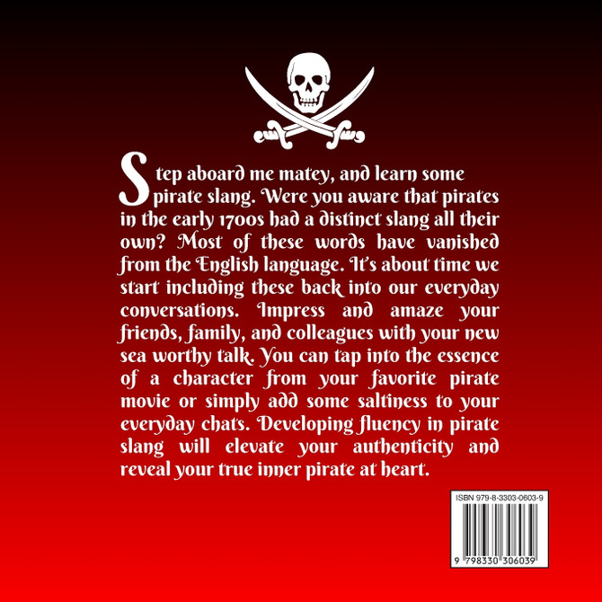 Pirate Slang for Modern Day Use