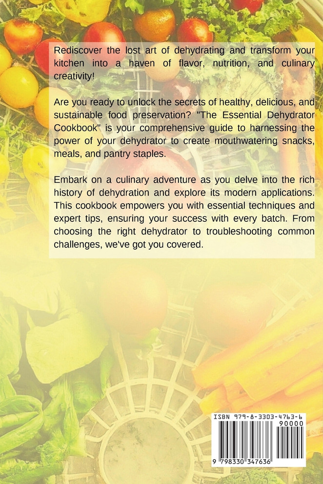 The Essential Dehydrator Cookbook