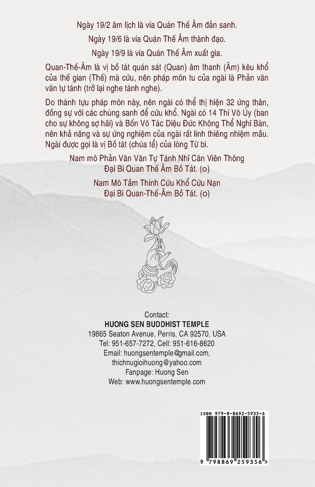 Lễ Vía Quan Âm Bồ Tát