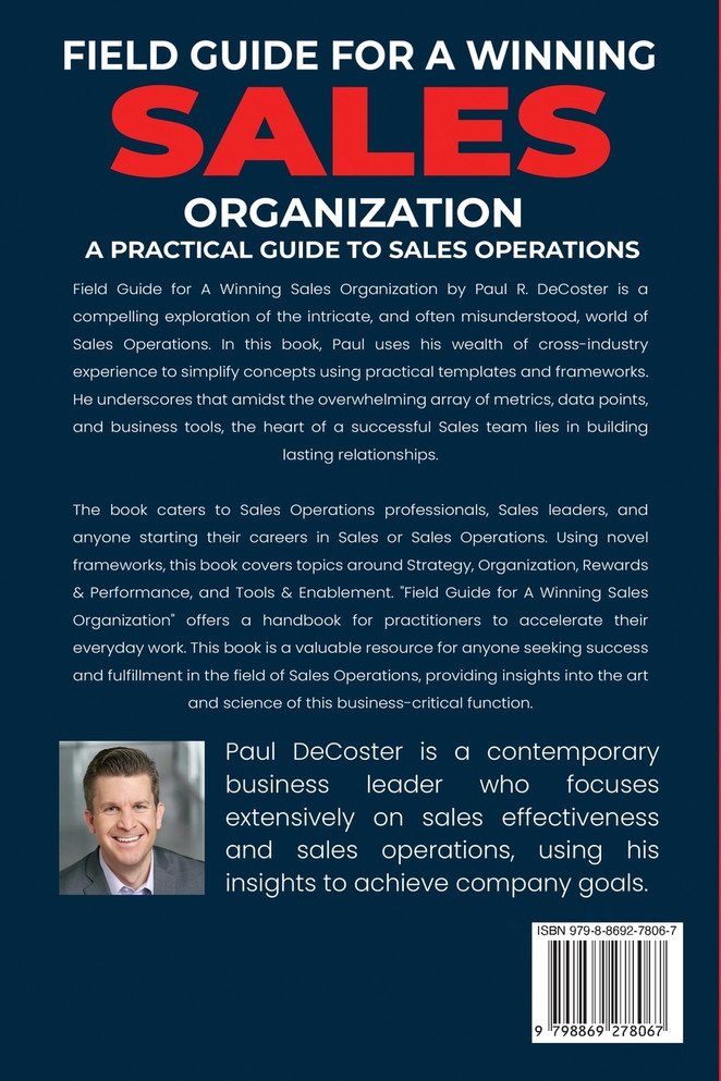 Field Guide for A Winning Sales Organization