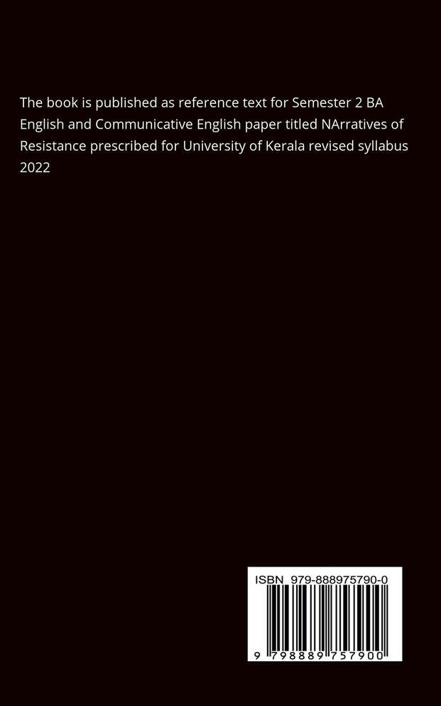 Narratives of Resistance