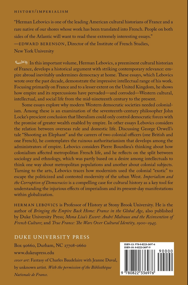 Imperialism and the Corruption of Democracies