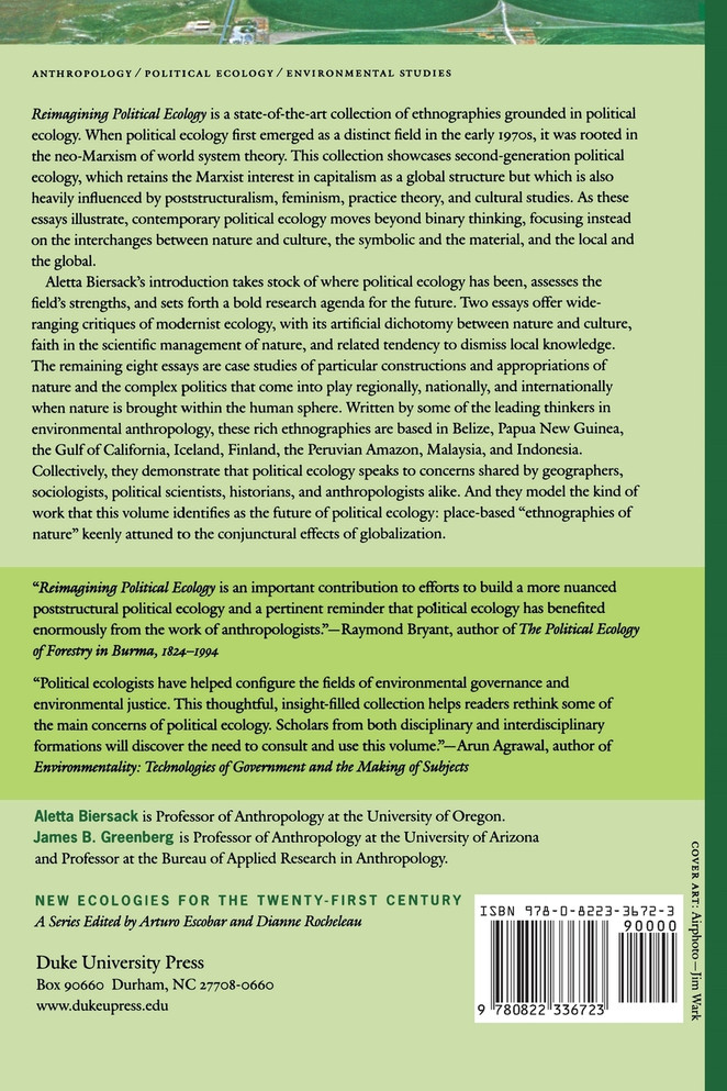 Reimagining Political Ecology