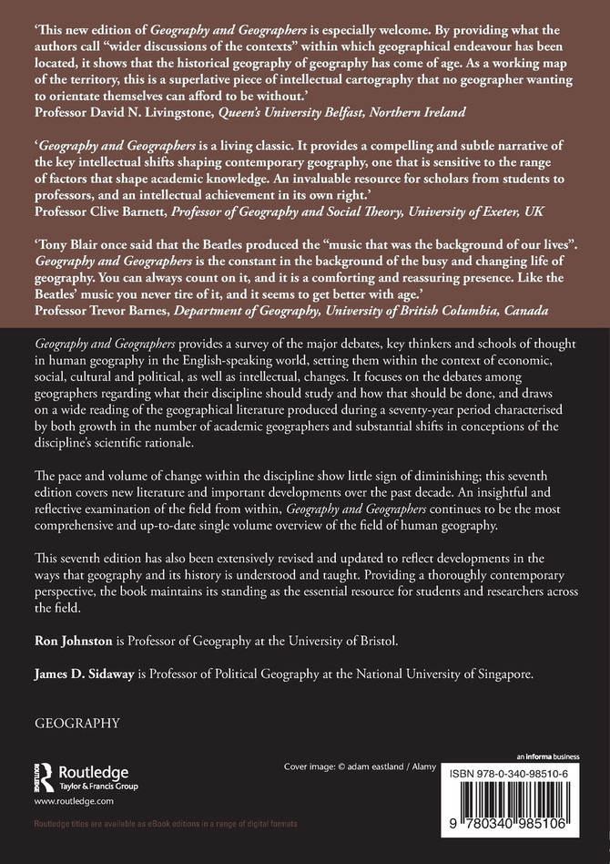 Geography and Geographers