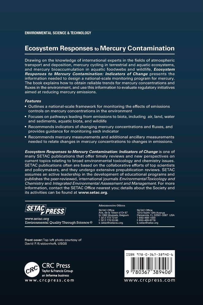 Ecosystem Responses to Mercury Contamination