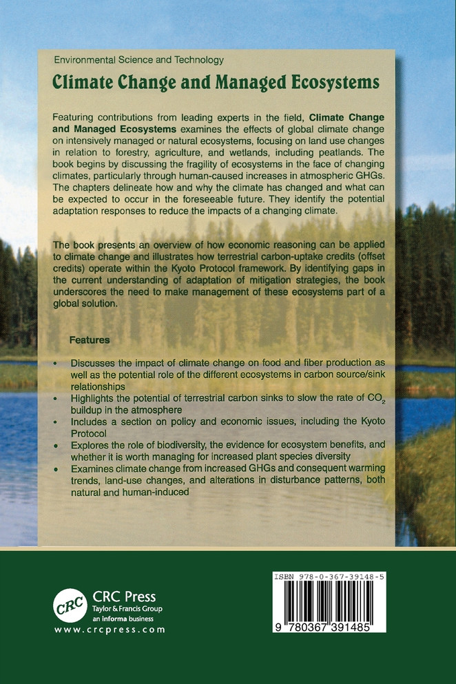 Climate Change and Managed Ecosystems