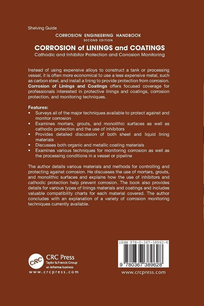 Corrosion of Linings & Coatings