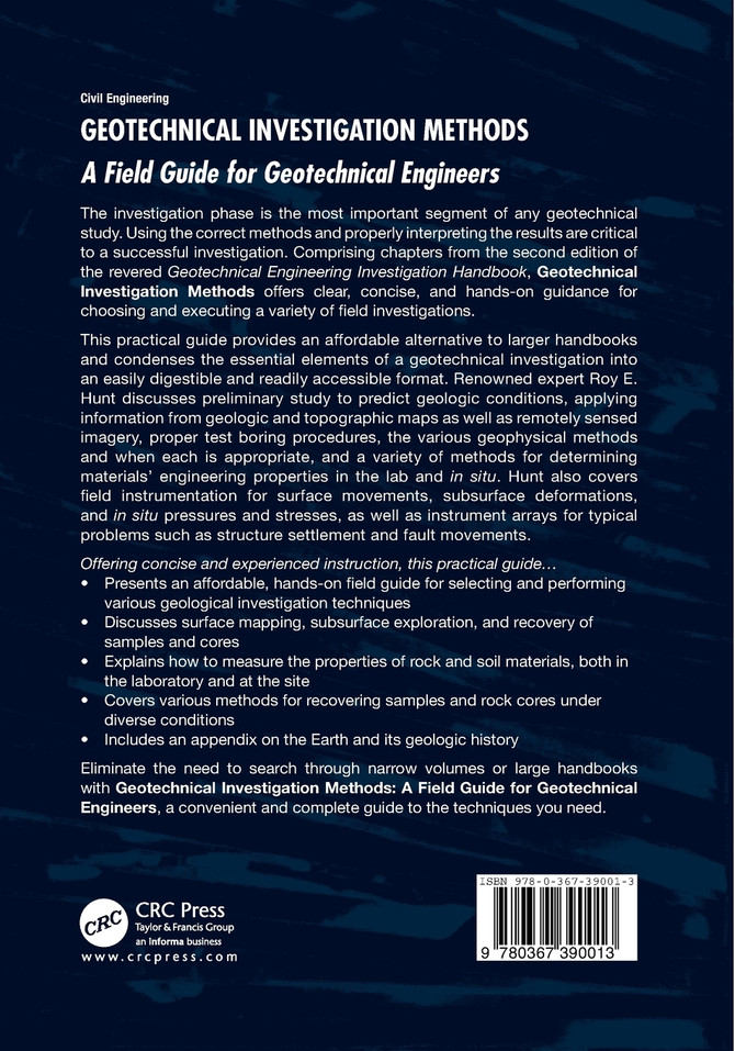 Geotechnical Investigation Methods