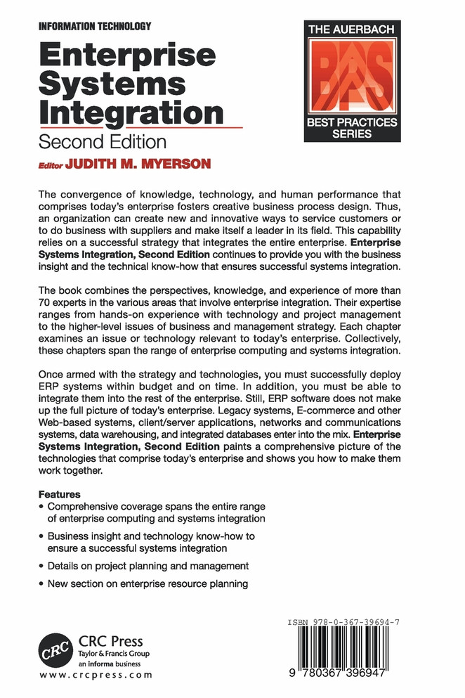 Enterprise Systems Integration