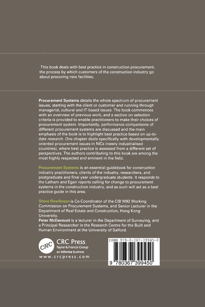 Procurement Systems