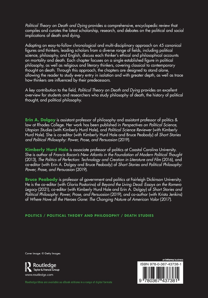 Political Theory on Death and Dying