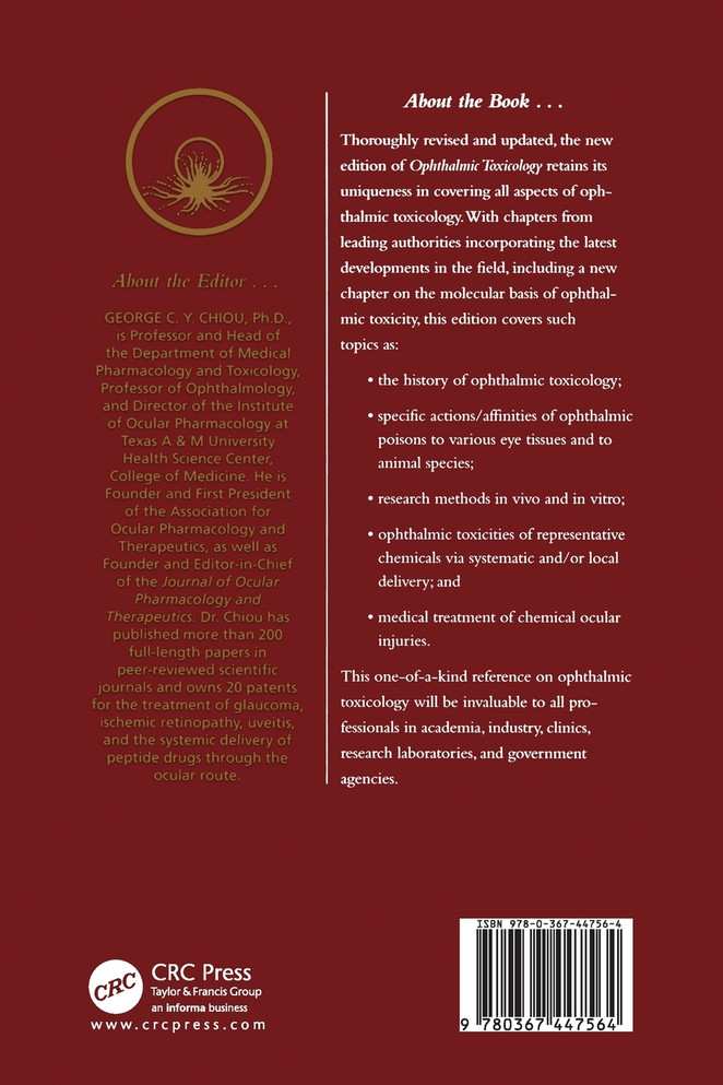 Ophthalmic Toxicology