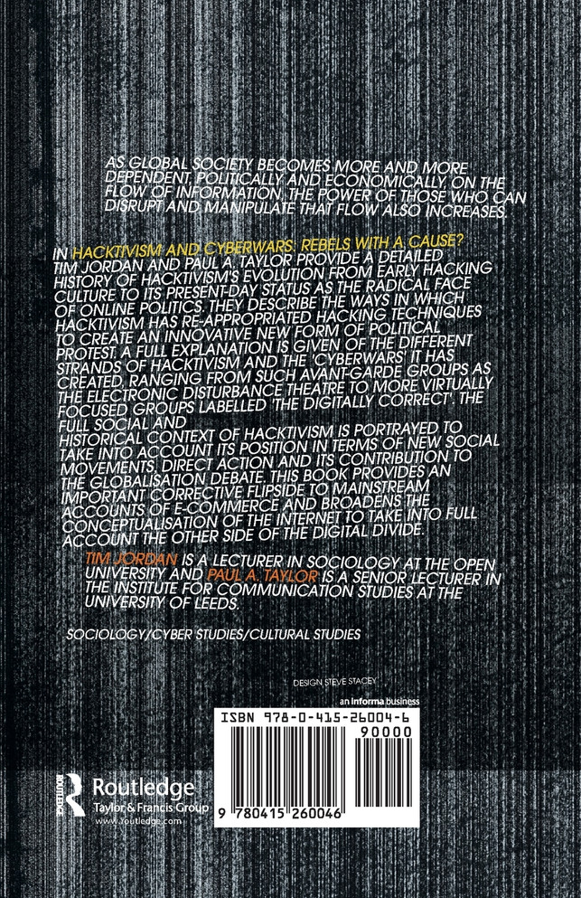 Hacktivism and Cyberwars