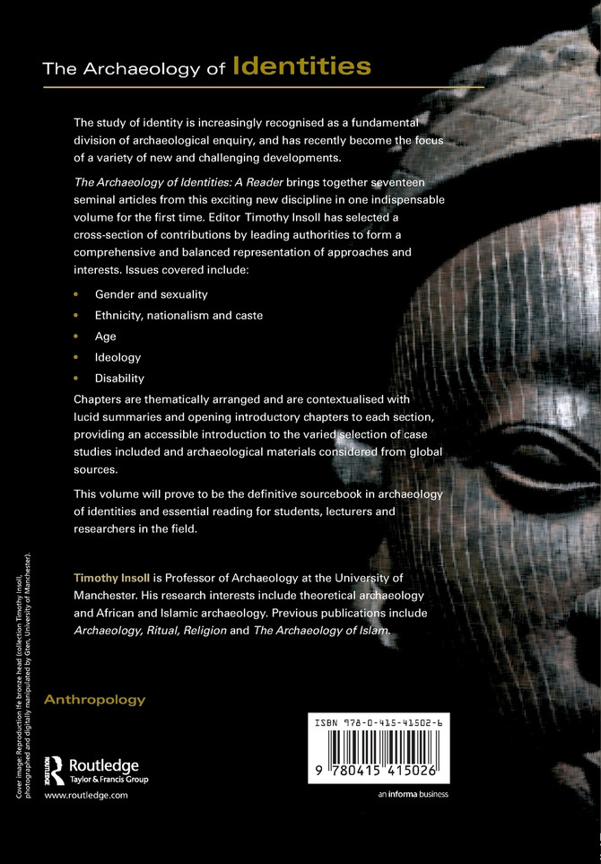 The Archaeology of Identities